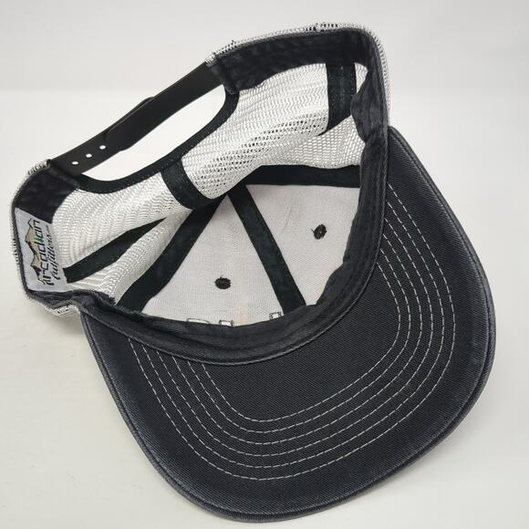 Idaho Life Snapback Trucker Hat Gray OS Adjustable Mesh Back Arcadian Outfitters - Picture 7 of 10